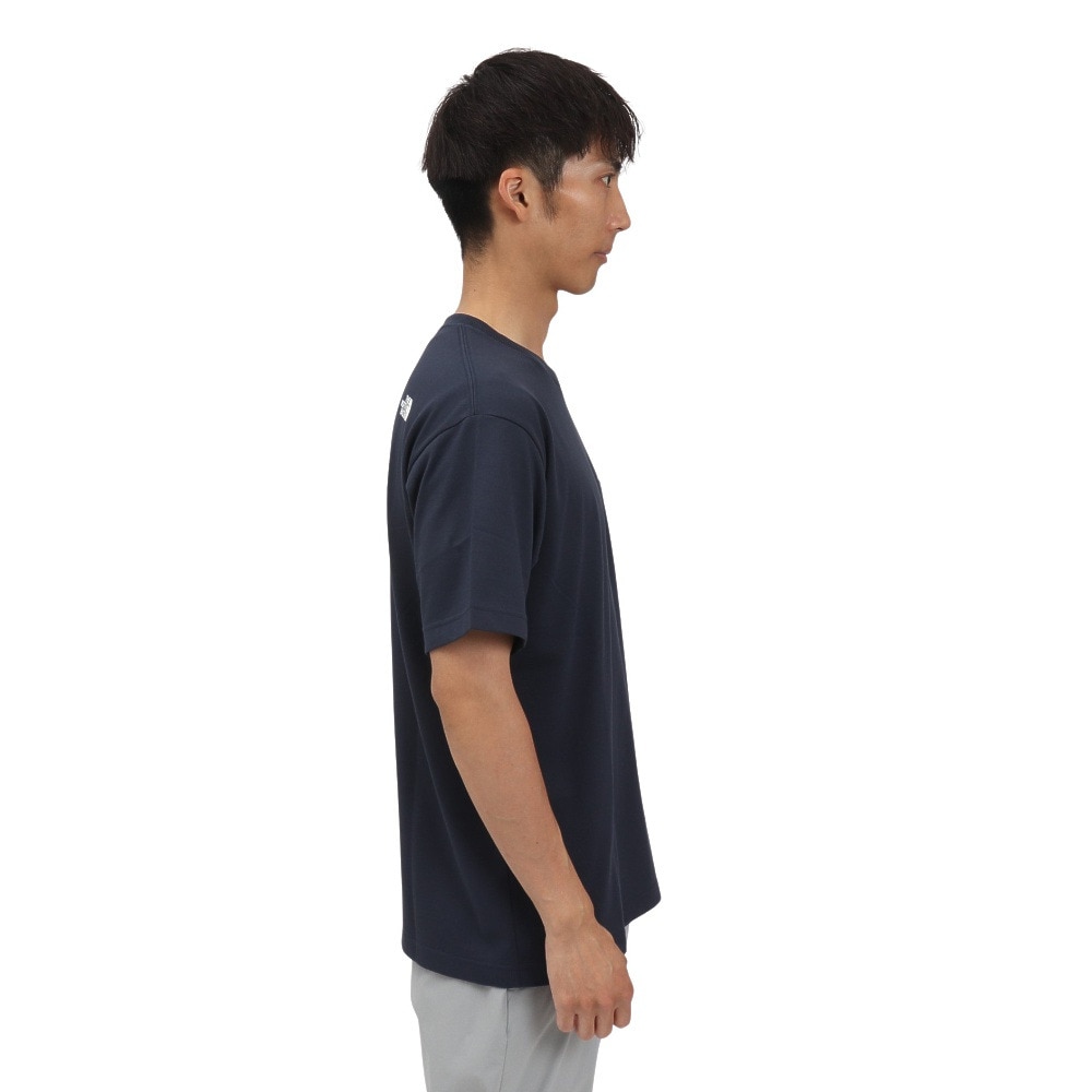 ザ・ノース・フェイス（THE NORTH FACE）（メンズ、レディース）半袖 スクエアロゴポケット Tシャツ NT82541 UN