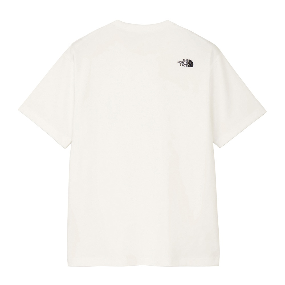 ザ・ノース・フェイス（THE NORTH FACE）（メンズ、レディース）半袖 スクエアロゴポケット Tシャツ NT82541 W