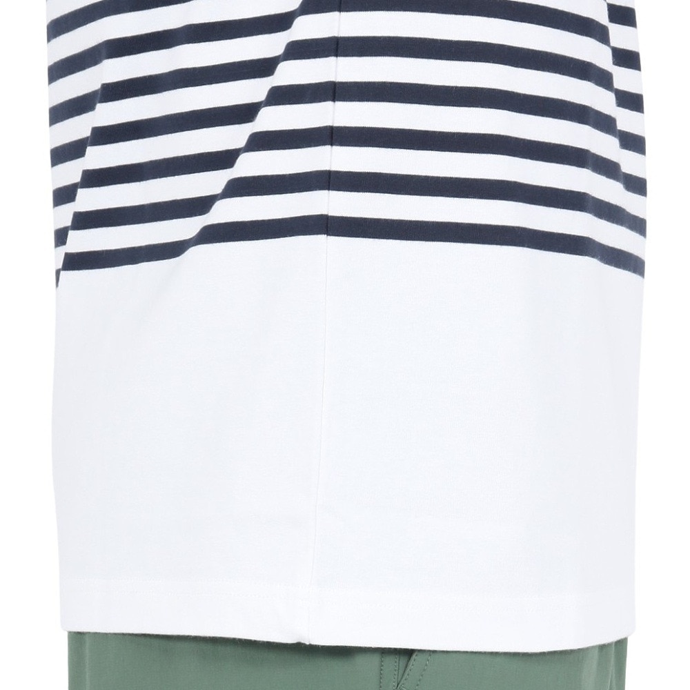 ザ・ノース・フェイス（THE NORTH FACE）（メンズ）半袖Tシャツ ショートスリーブパネルボーダーティー NT32406 W2 ホワイト 速乾