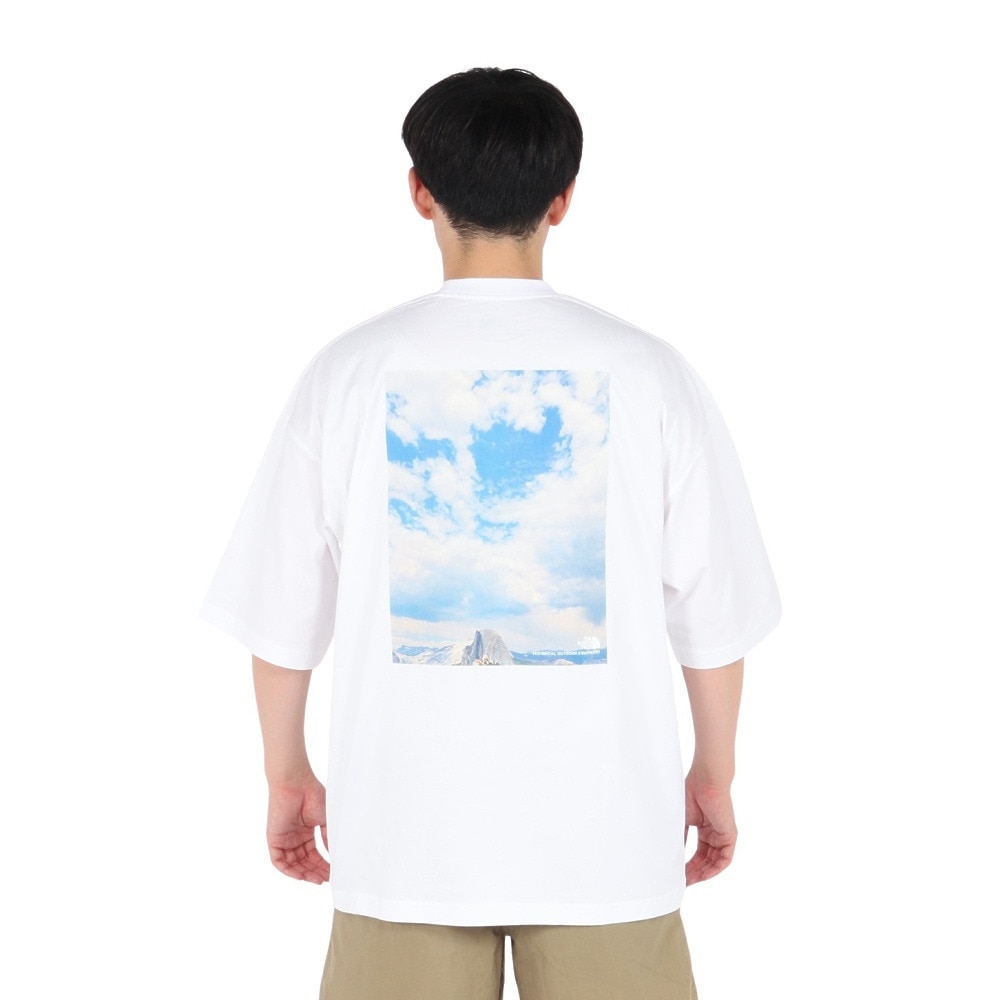 ザ・ノース・フェイス（THE NORTH FACE）（メンズ）半袖Tシャツ ショートスリーブヨセミテシーナリーティー NT32436 W2 ホワイト