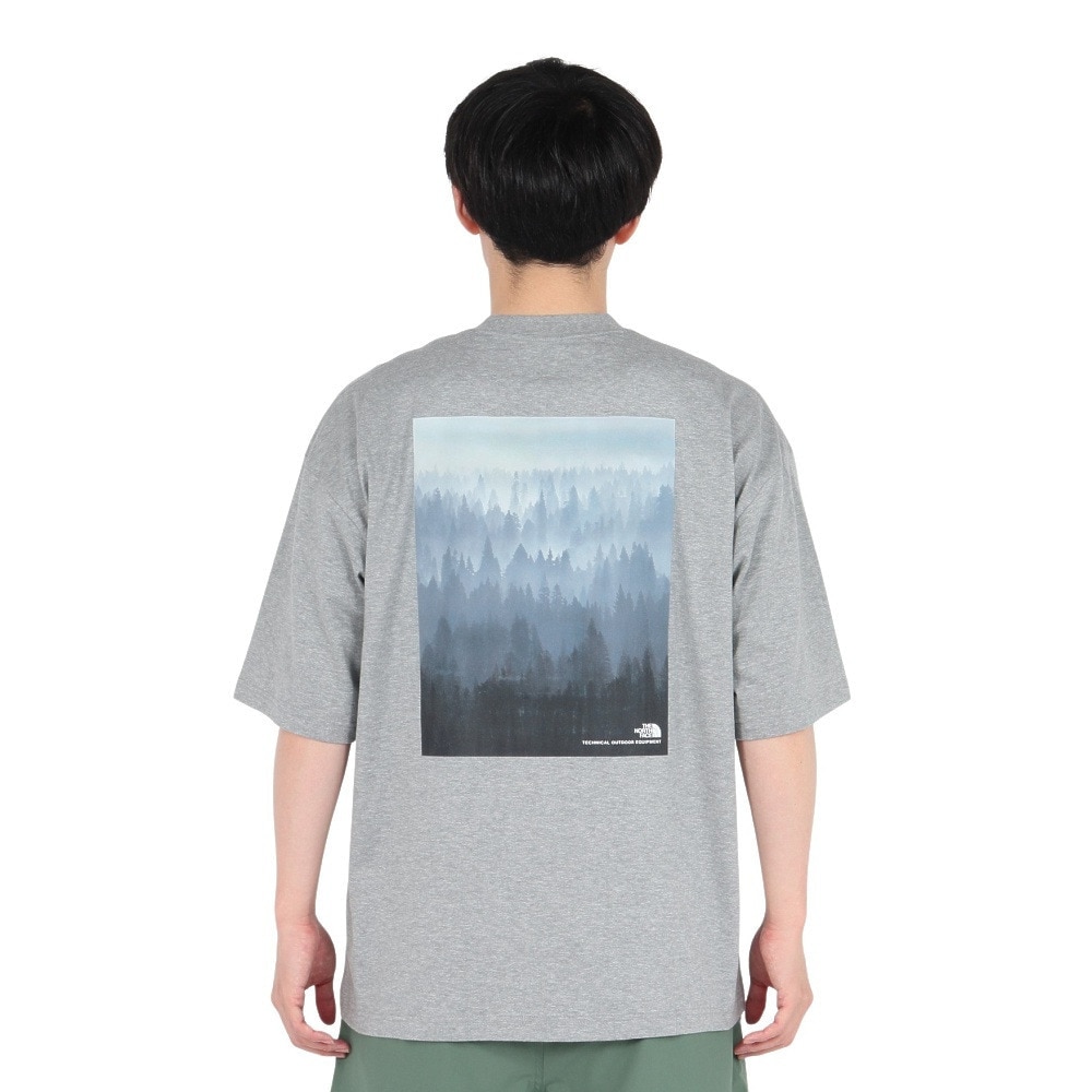 ザ・ノース・フェイス（THE NORTH FACE）（メンズ）半袖Tシャツ ショートスリーブヨセミテシーナリーティー NT32436 Z2 グレー