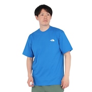 (メンズ)半袖Tシャツ ショートスリーブフラッシュドライセブンサミットグラフィックティー NT32544 HB ブルー