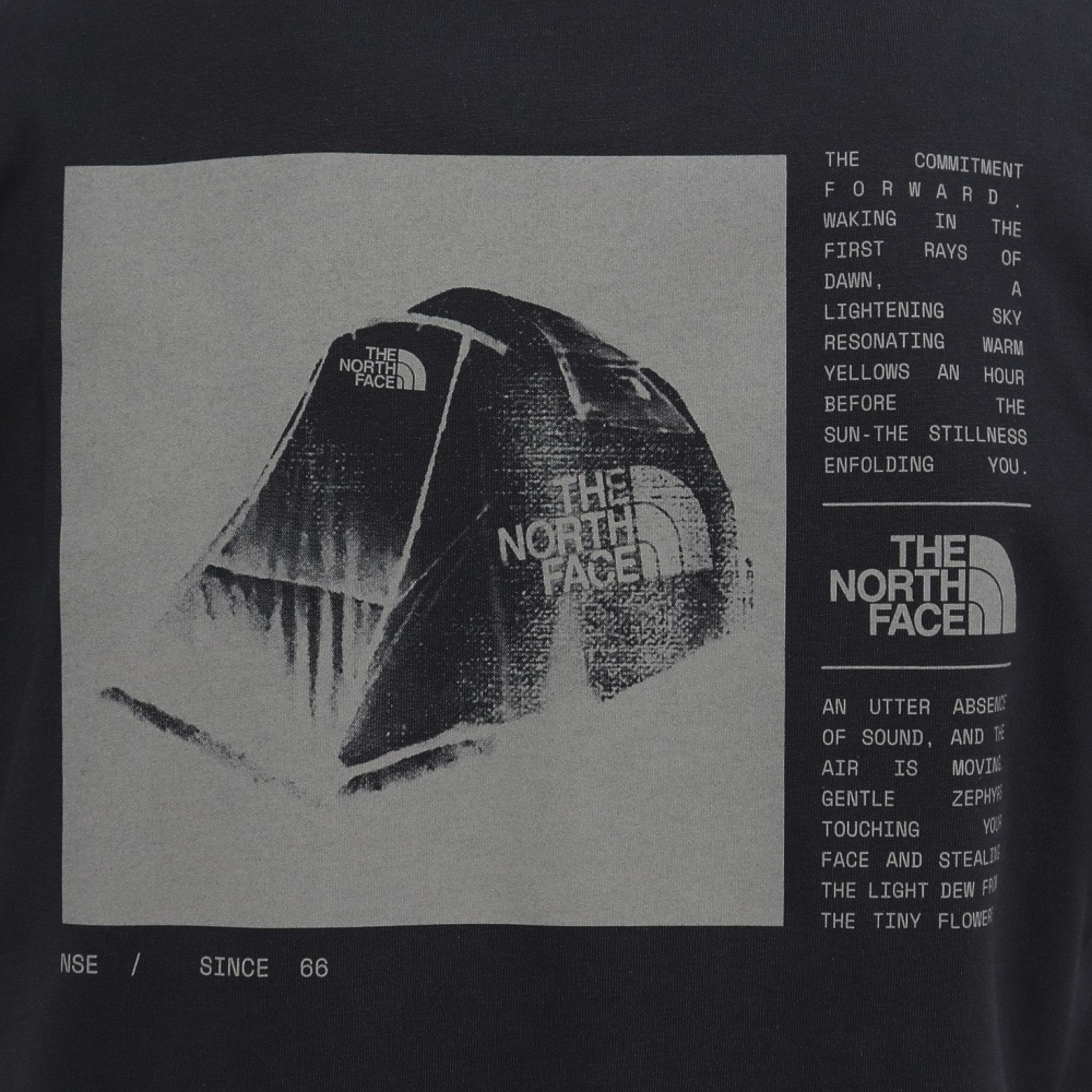 ザ・ノース・フェイス（THE NORTH FACE）（メンズ）RAYS OF DAWN 半袖Tシャツ NT82530 K