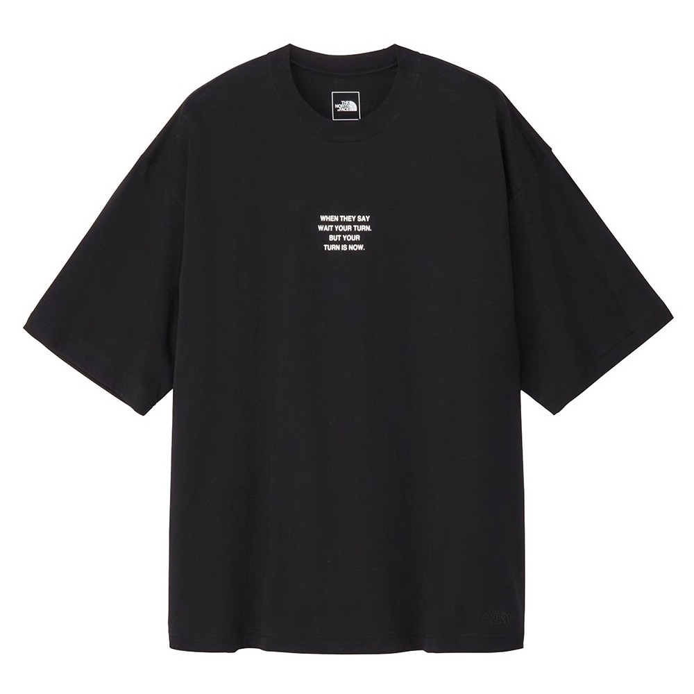ザ・ノース・フェイス（THE NORTH FACE）（メンズ、レディース）半袖 フリーライド スクエアロゴ Tシャツ NT82533 K