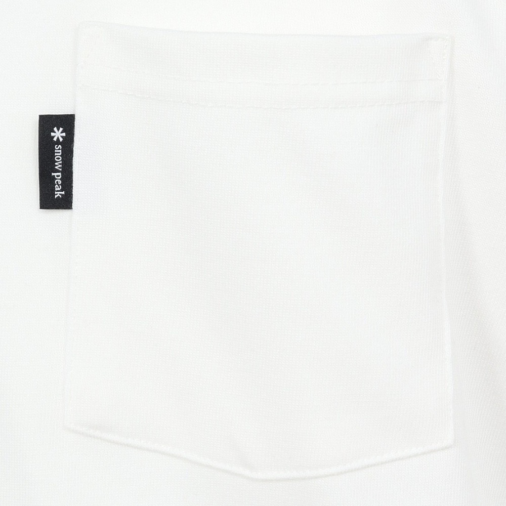 スノーピーク（snow peak）（メンズ）ポケット 半袖Tシャツ OWH NSD-TS-25AU001 002