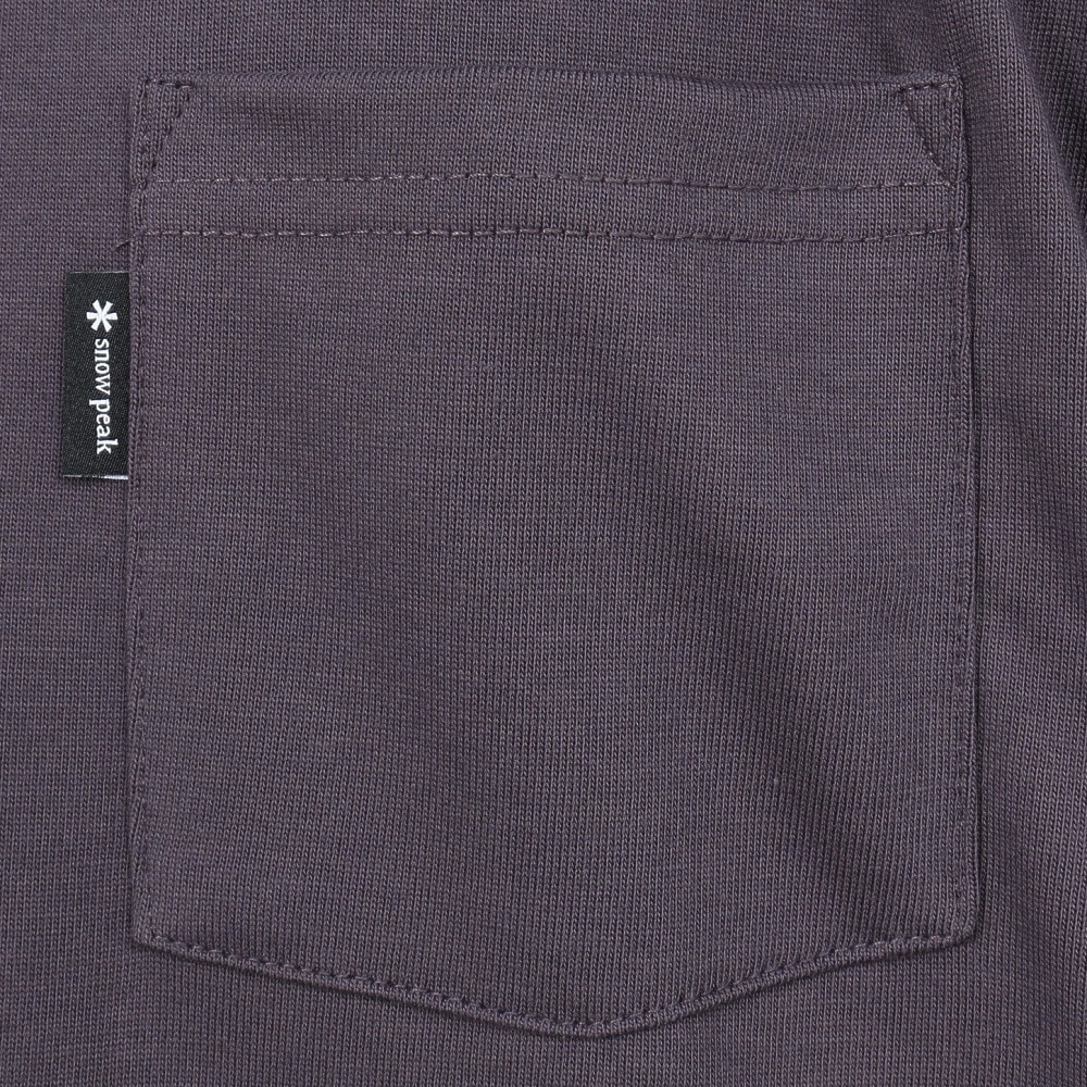 スノーピーク（snow peak）（メンズ）ポケット 半袖Tシャツ CH NSD-TS-25AU001 013