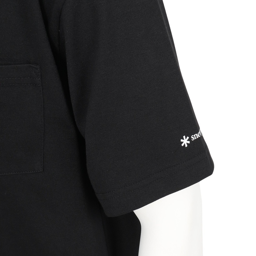 スノーピーク（snow peak）（メンズ）ポケット 半袖Tシャツ BK NSD-TS-25AU001 019