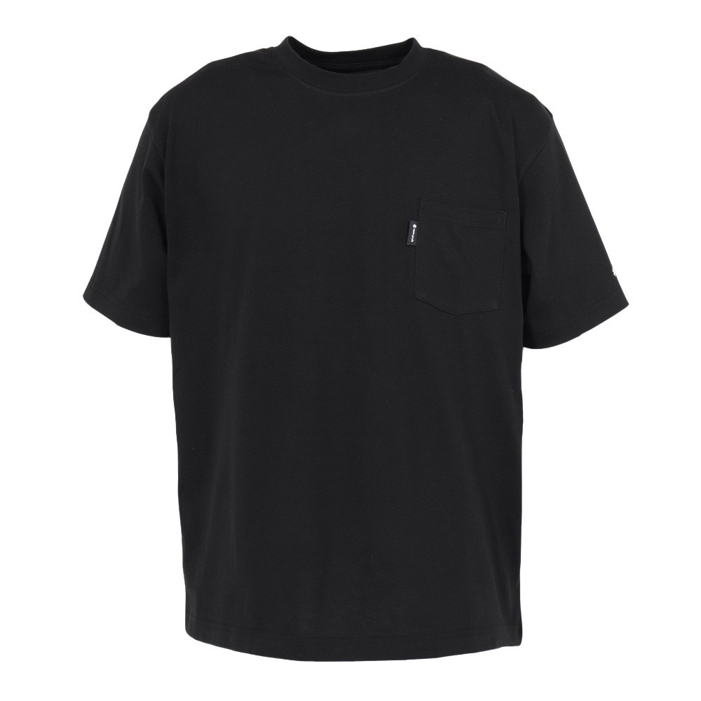 スノーピーク（snow peak）（メンズ）ポケット 半袖Tシャツ BK NSD-TS-25AU001 019