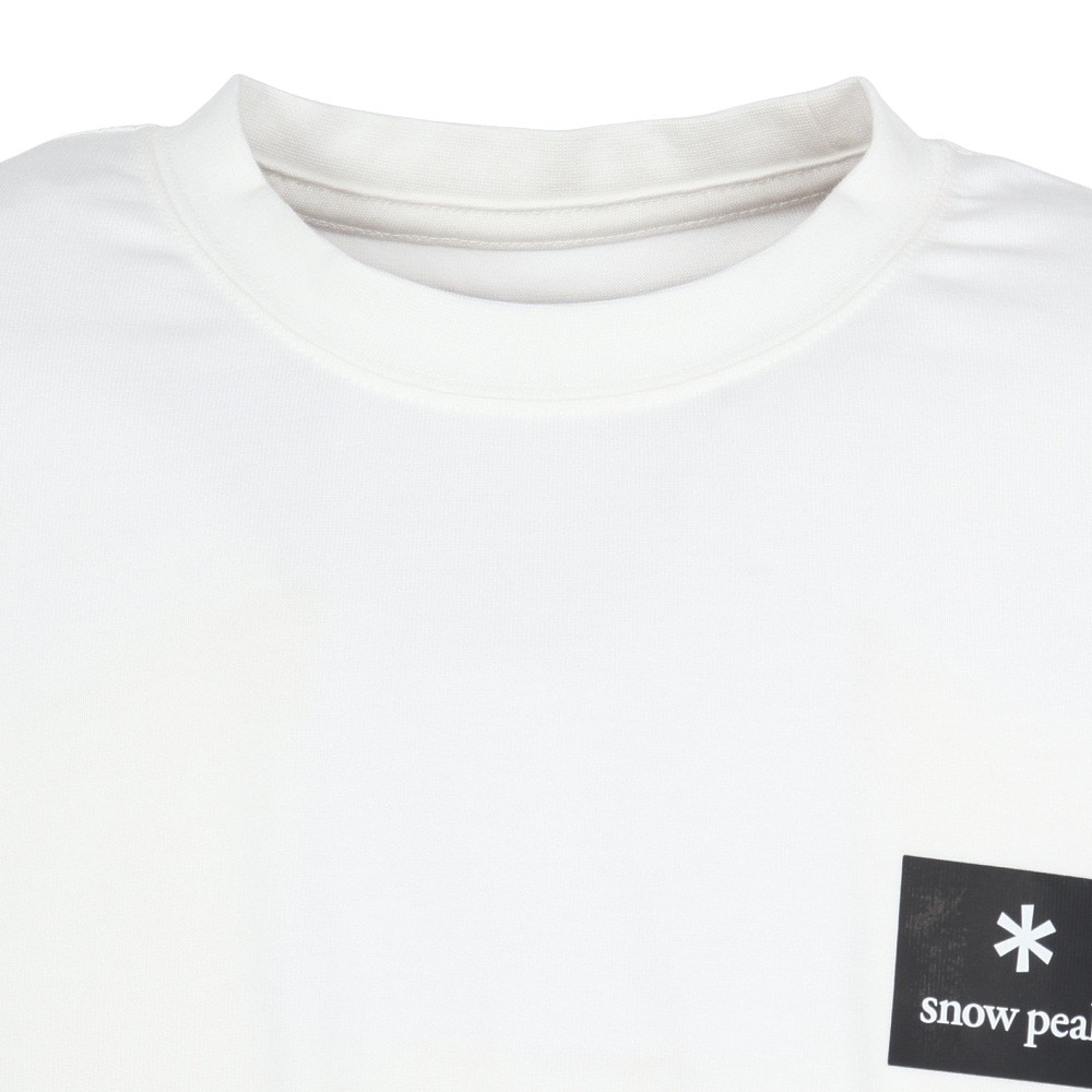 スノーピーク（snow peak）（メンズ）スクエア ロゴ 半袖Tシャツ OWH NSD-TS-25AU002 002