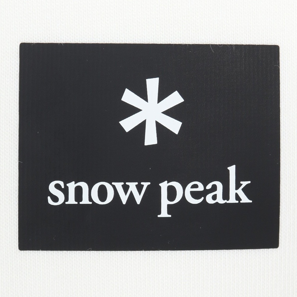 スノーピーク（snow peak）（メンズ）スクエア ロゴ 半袖Tシャツ OWH NSD-TS-25AU002 002