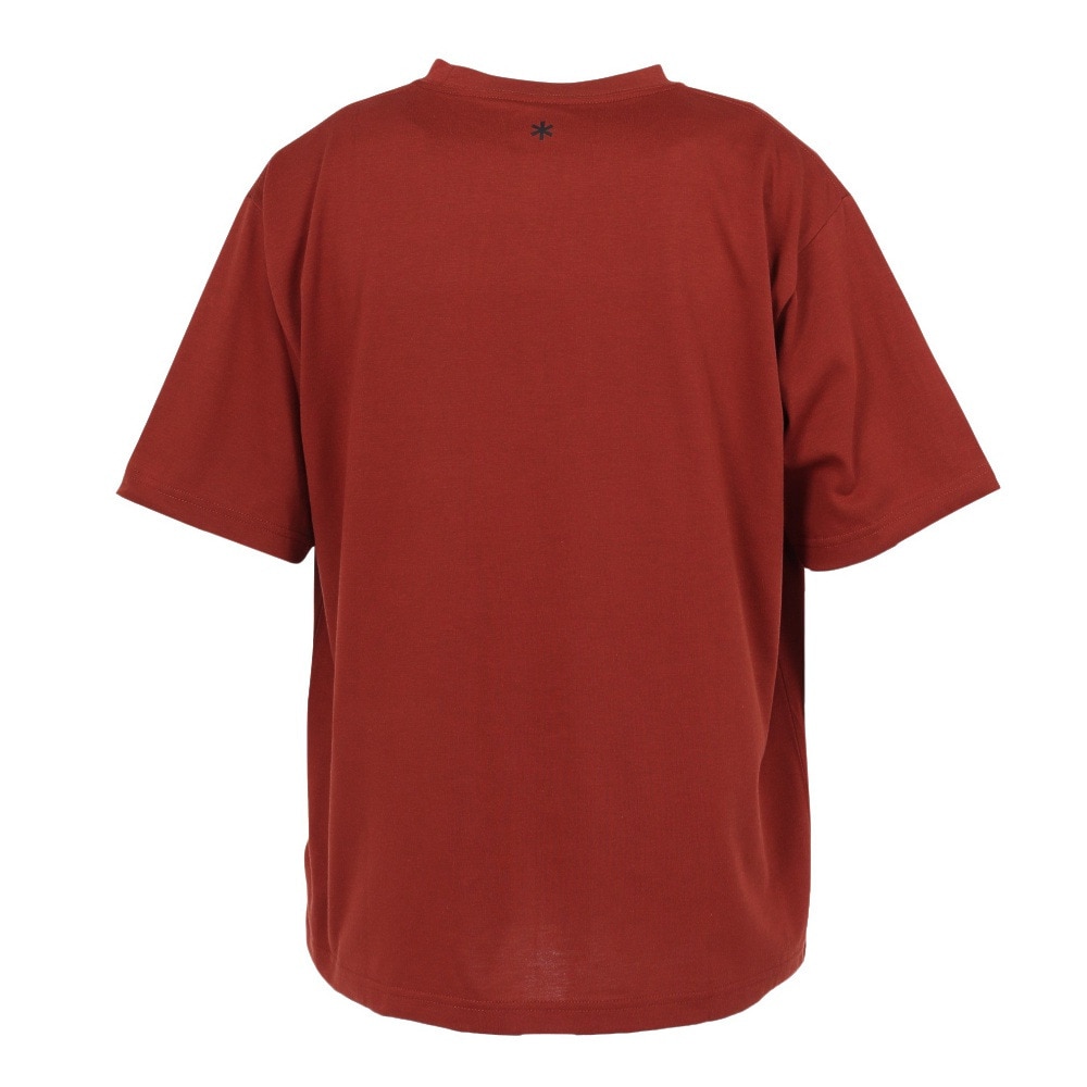 スノーピーク（snow peak）（メンズ）スクエア ロゴ 半袖Tシャツ LBR NSD-TS-25AU002 031