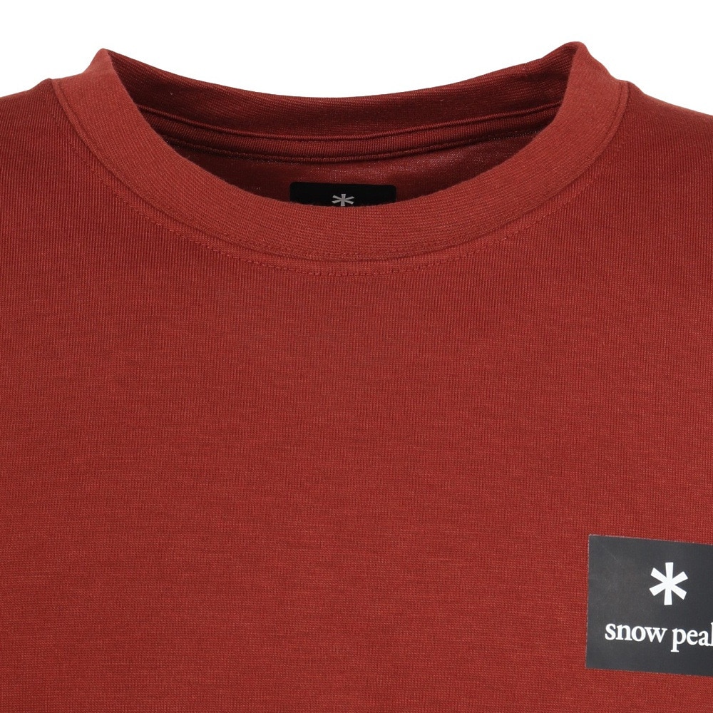 スノーピーク（snow peak）（メンズ）スクエア ロゴ 半袖Tシャツ LBR NSD-TS-25AU002 031