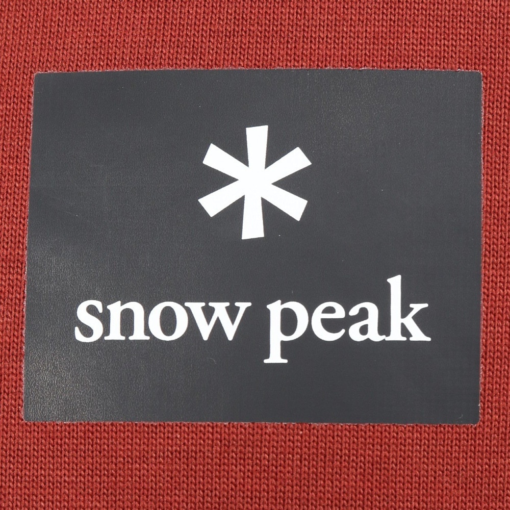 スノーピーク（snow peak）（メンズ）スクエア ロゴ 半袖Tシャツ LBR NSD-TS-25AU002 031