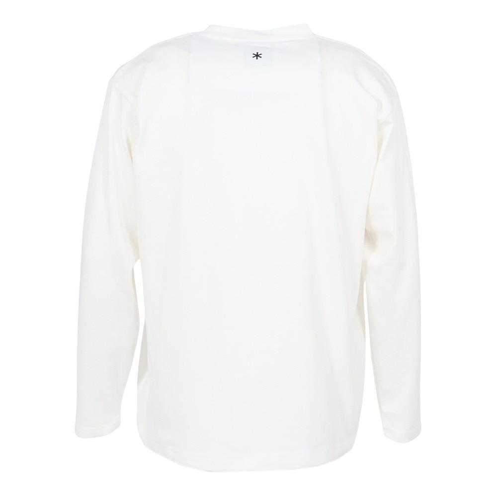スノーピーク（snow peak）（メンズ）ロゴ 長袖Tシャツ OWH NSD-TS-25AU005 002