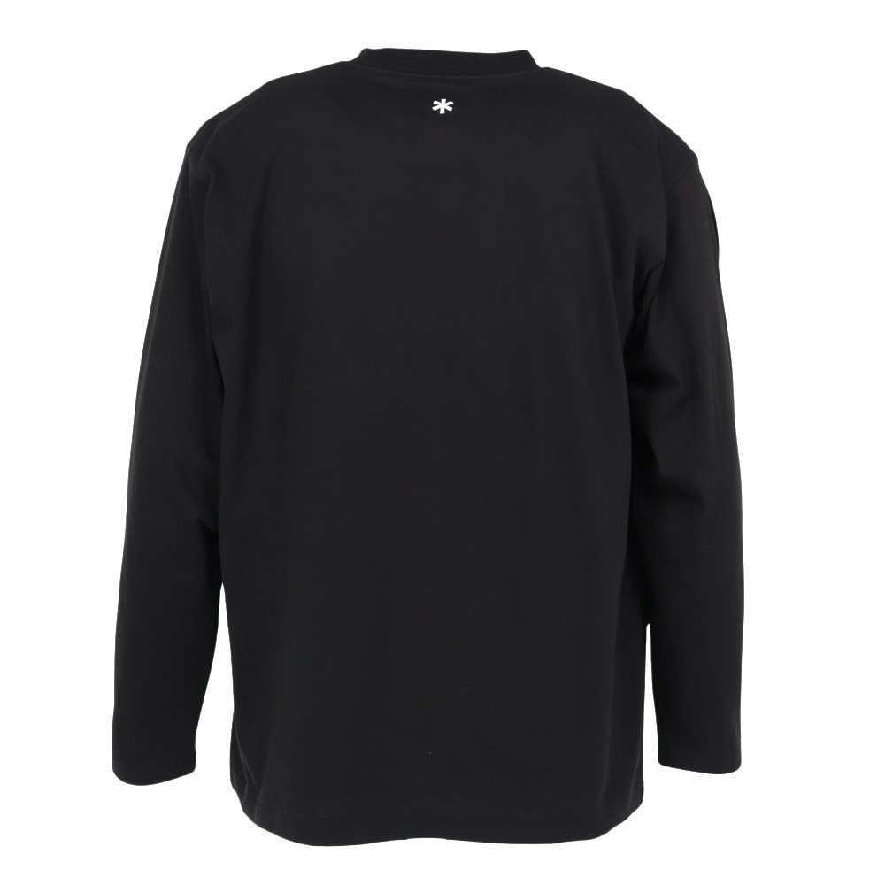 スノーピーク（snow peak）（メンズ）ロゴ 長袖Tシャツ BLACK NSD-TS-25AU005 019