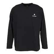 (メンズ)ロゴ 長袖Tシャツ BLACK NSD-TS-25AU005 019