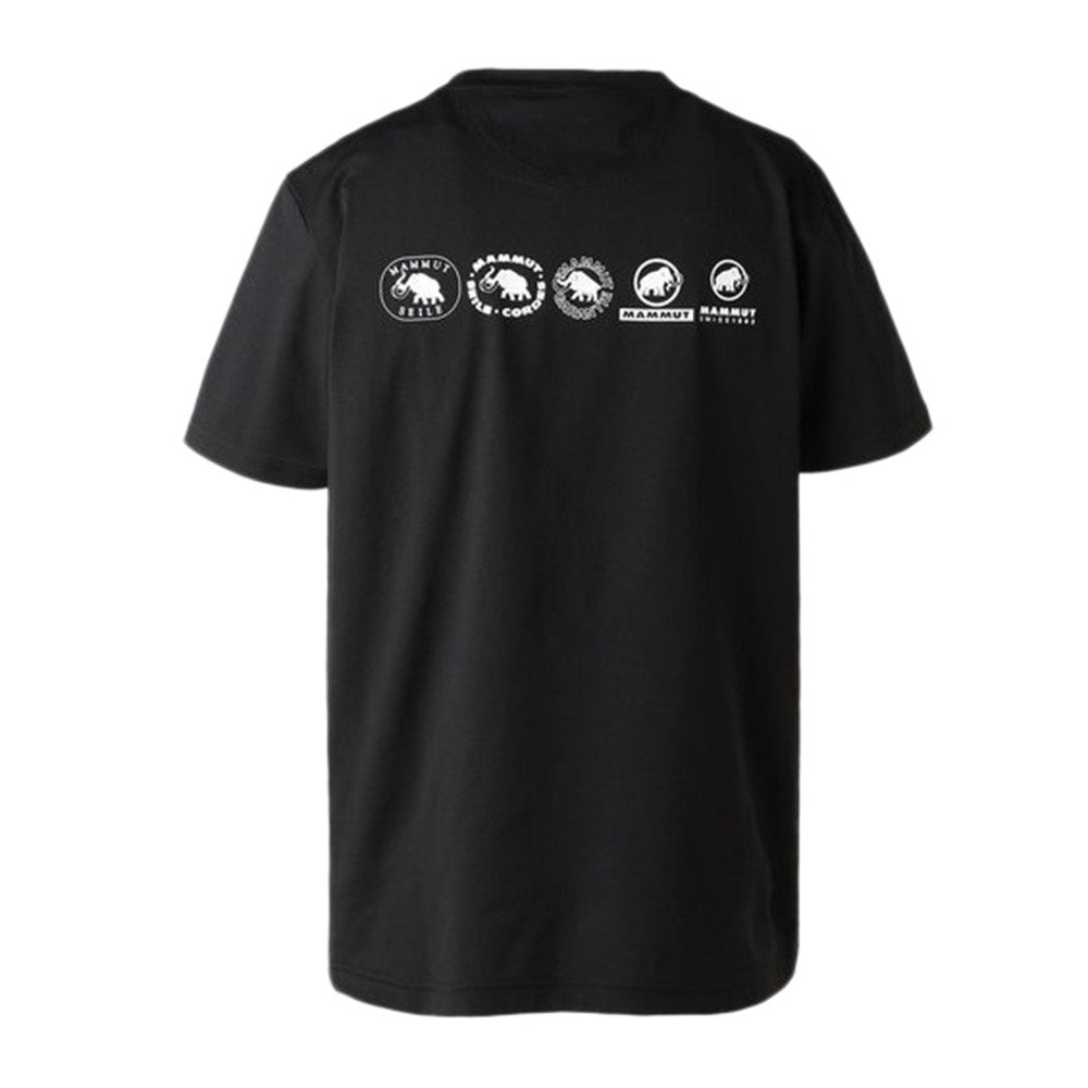 マムート（MAMMUT）（メンズ）QD ロゴ ヒストリー P1 プリント 半袖Tシャツ アジアンフィット 1017-07920-0001