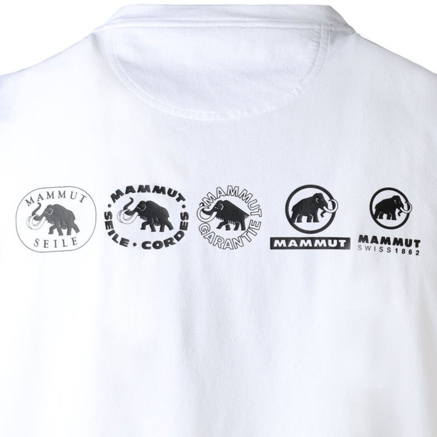 マムート（MAMMUT）（メンズ）QD ロゴ ヒストリー P1 プリント 半袖Tシャツ アジアンフィット 1017-07920-0243