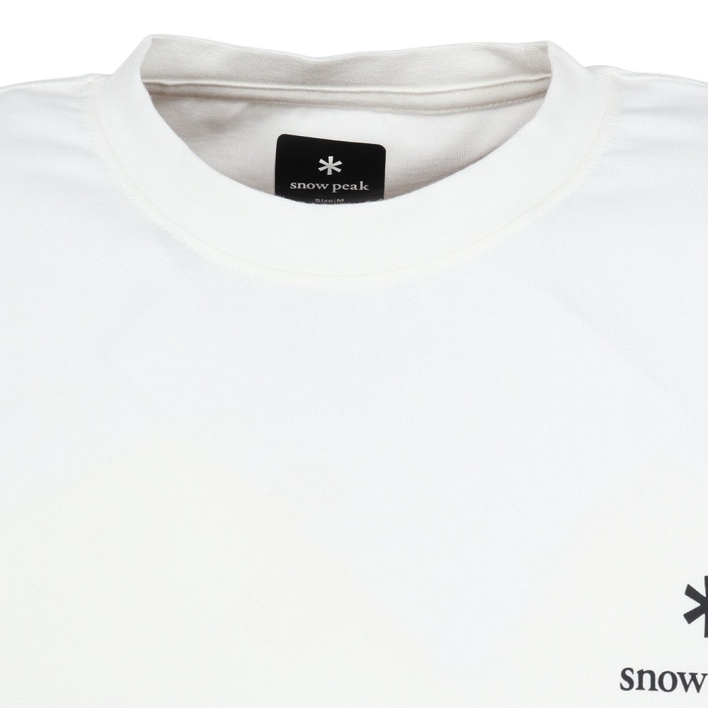 スノーピーク（snow peak）（メンズ）ロゴ 半袖Tシャツ OWH NSD-TS-25AU003 002