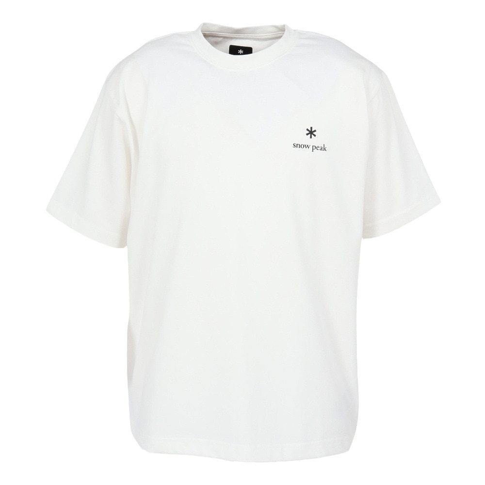 スノーピーク（snow peak）（メンズ）ロゴ 半袖Tシャツ OWH NSD-TS-25AU003 002
