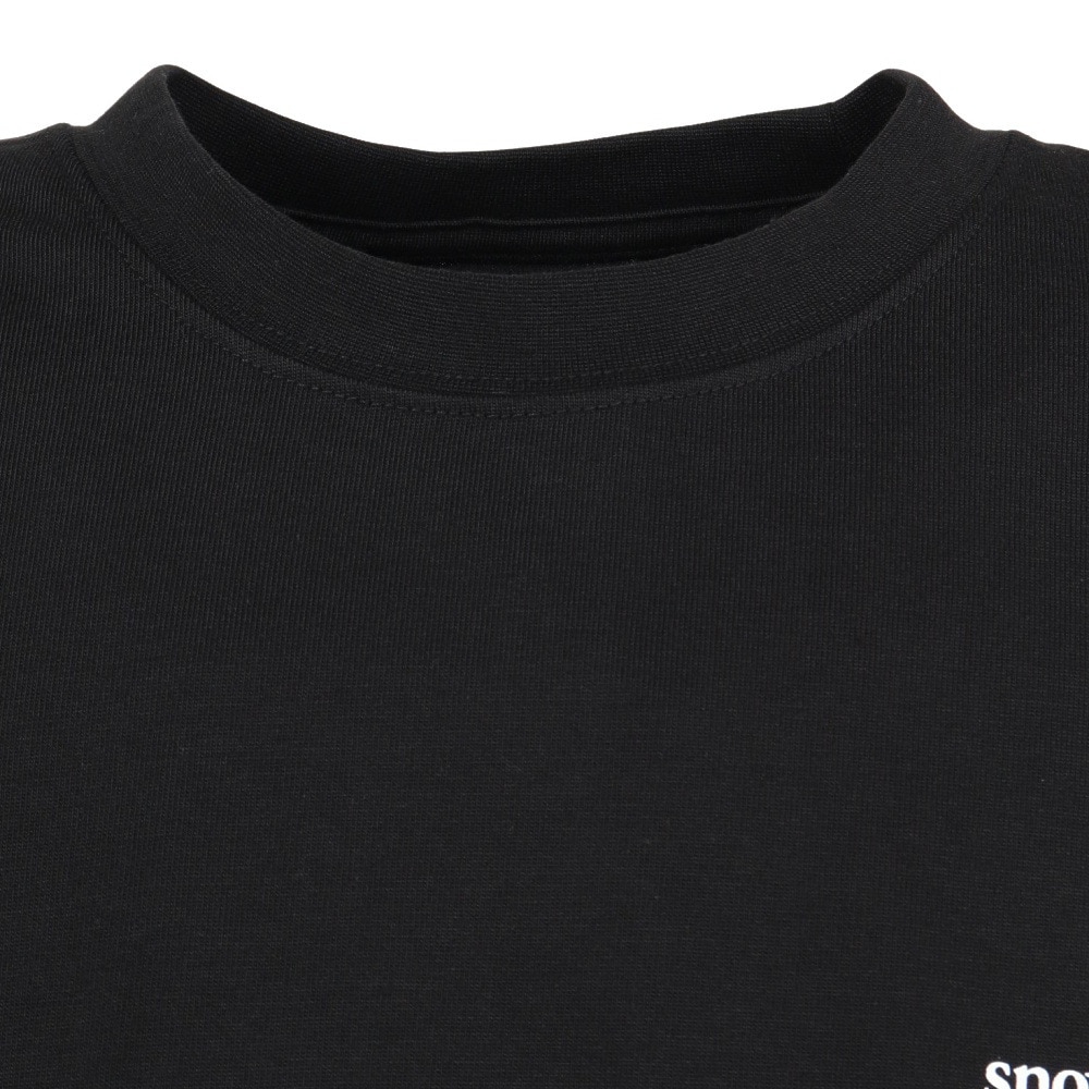 スノーピーク（snow peak）（メンズ）ロゴ 半袖Tシャツ BLACK NSD-TS-25AU003 019
