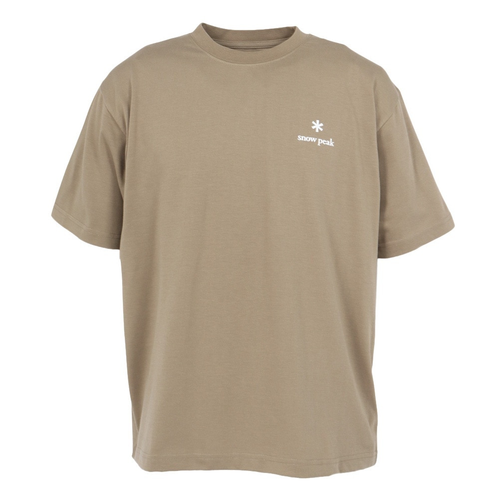 スノーピーク（snow peak）（メンズ）ロゴ 半袖Tシャツ DBE NSD-TS-25AU003 026