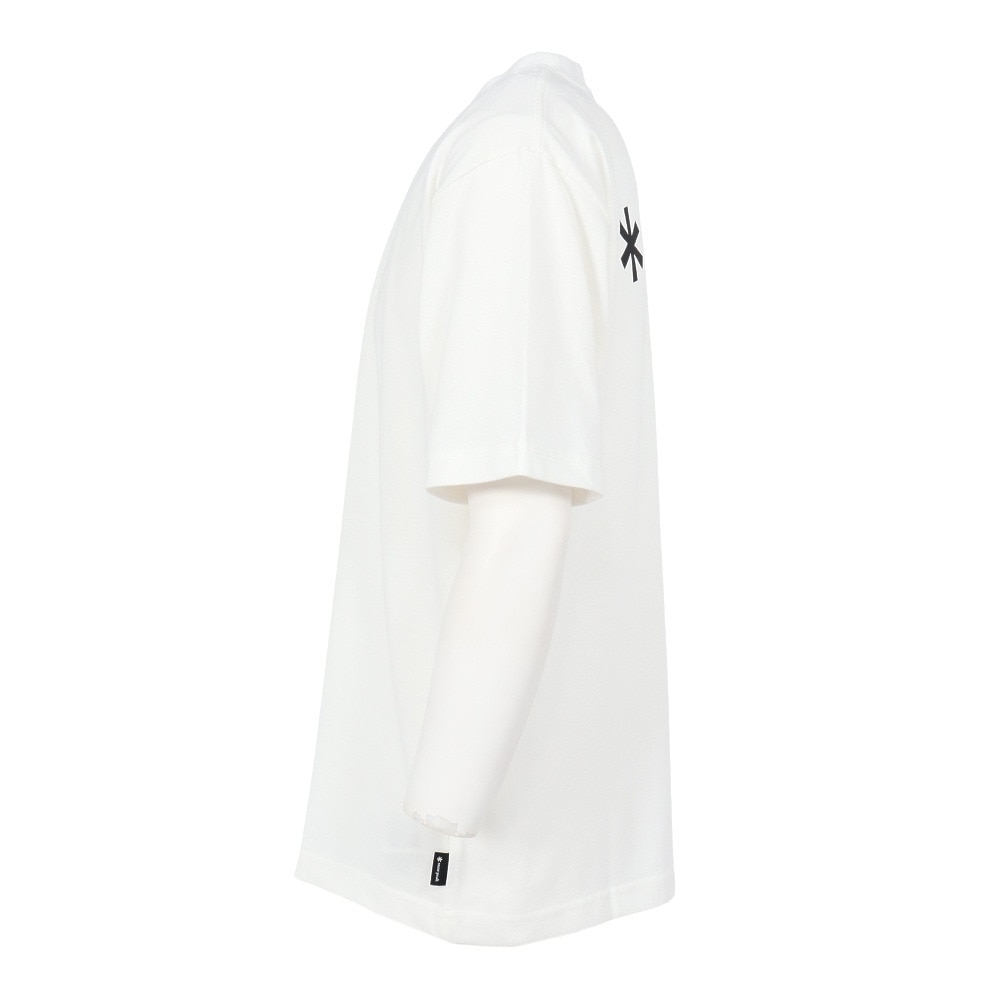 スノーピーク（snow peak）（メンズ）Printed ロゴ 半袖Tシャツ OWH NSD-TS-25AU004 002