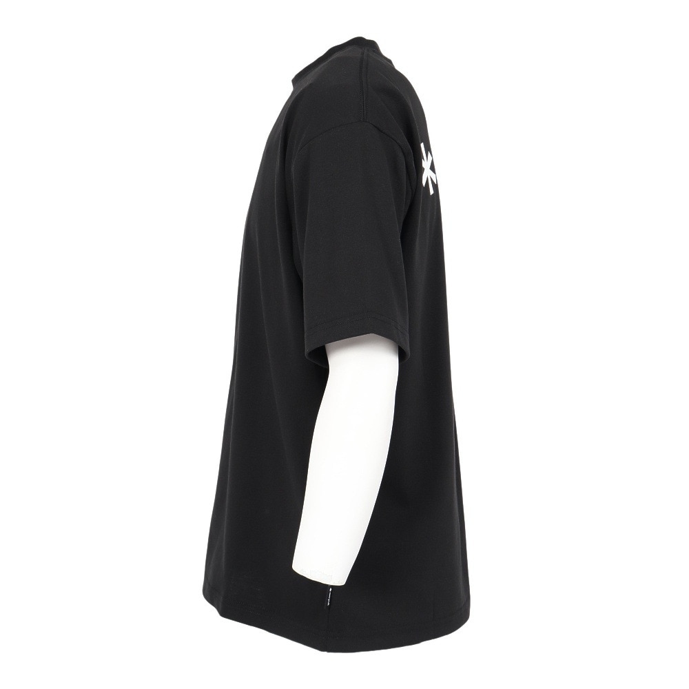 スノーピーク（snow peak）（メンズ）Printed ロゴ 半袖Tシャツ BK NSD-TS-25AU004 019