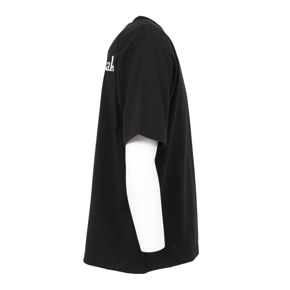 スノーピーク（snow peak）（メンズ）Printed ロゴ 半袖Tシャツ BK NSD-TS-25AU004 019