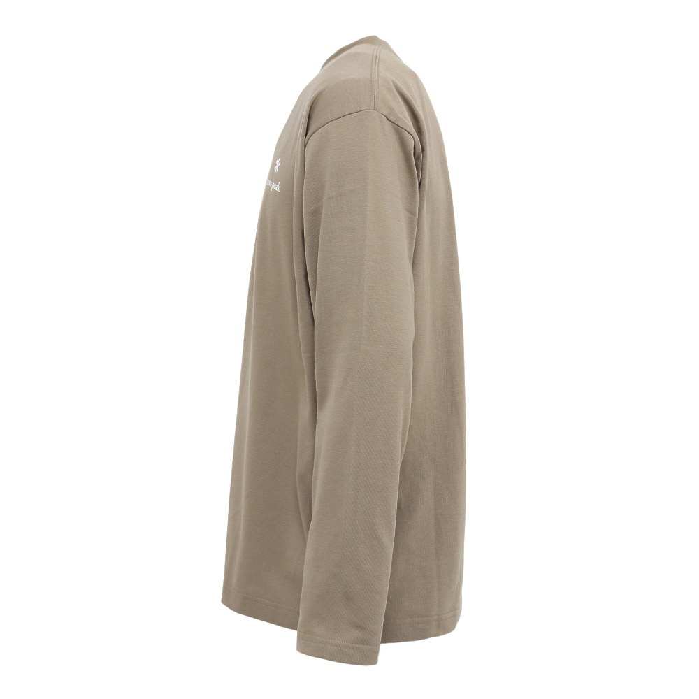 スノーピーク（snow peak）（メンズ）ロゴ 長袖Tシャツ DBG NSD-TS-25AU005 026