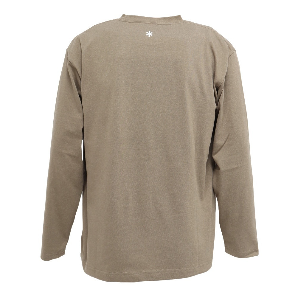 スノーピーク（snow peak）（メンズ）ロゴ 長袖Tシャツ DBG NSD-TS-25AU005 026