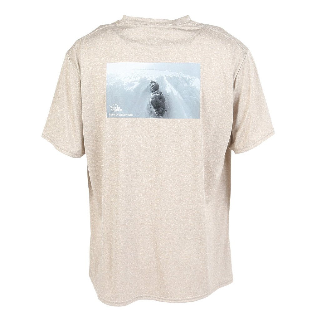 POLEWARDS（POLEWARDS）（メンズ）半袖Tシャツ Exp.Polar PW2VDZ15 BEG