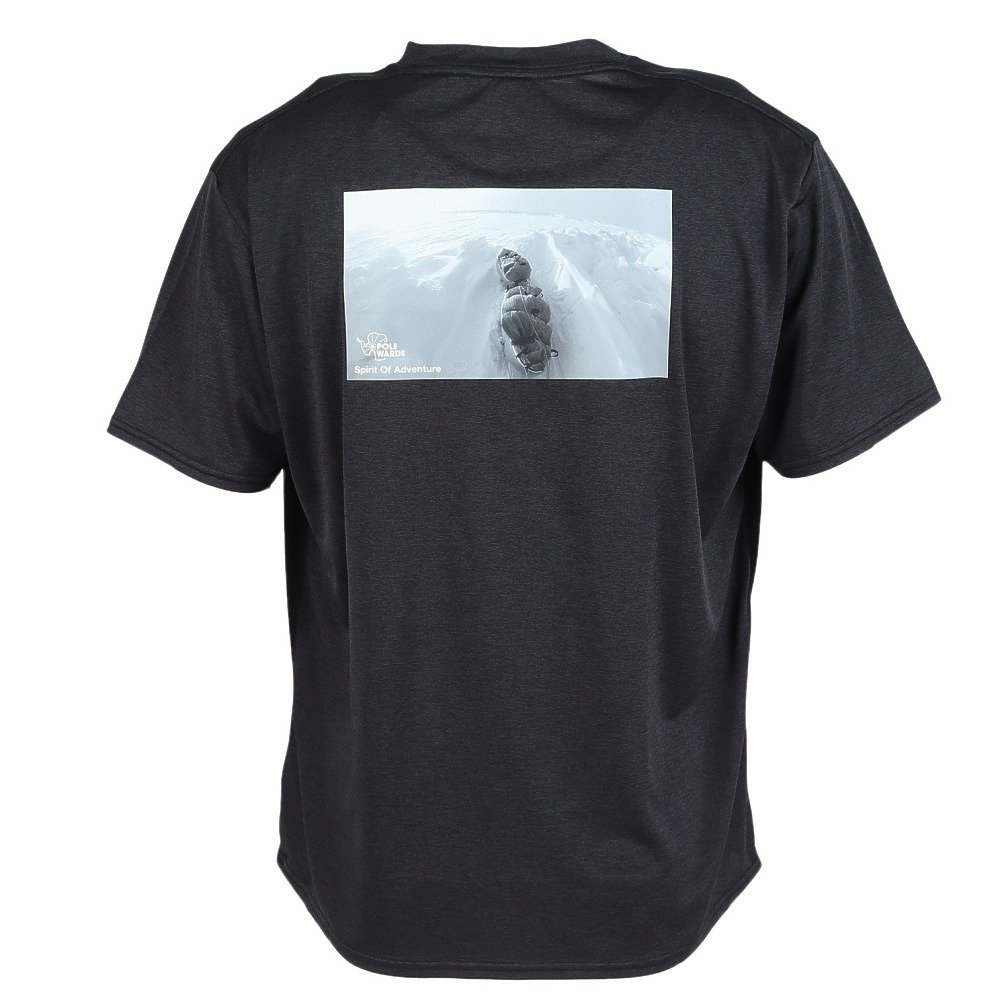ポールワーズ（POLEWARDS）（メンズ）半袖Tシャツ Exp.Polar PW2VDZ15 BLK