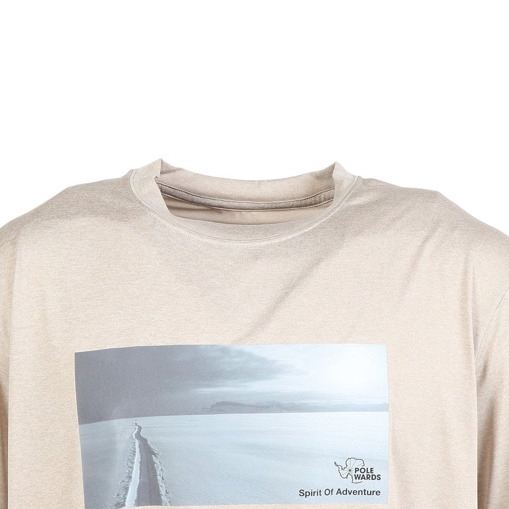 ポールワーズ（POLEWARDS）（メンズ）半袖Tシャツ The PathofLife PW2VDZ16 BEG