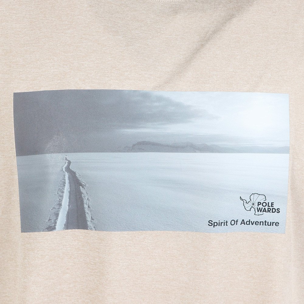 ポールワーズ（POLEWARDS）（メンズ）半袖Tシャツ The PathofLife PW2VDZ16 BEG