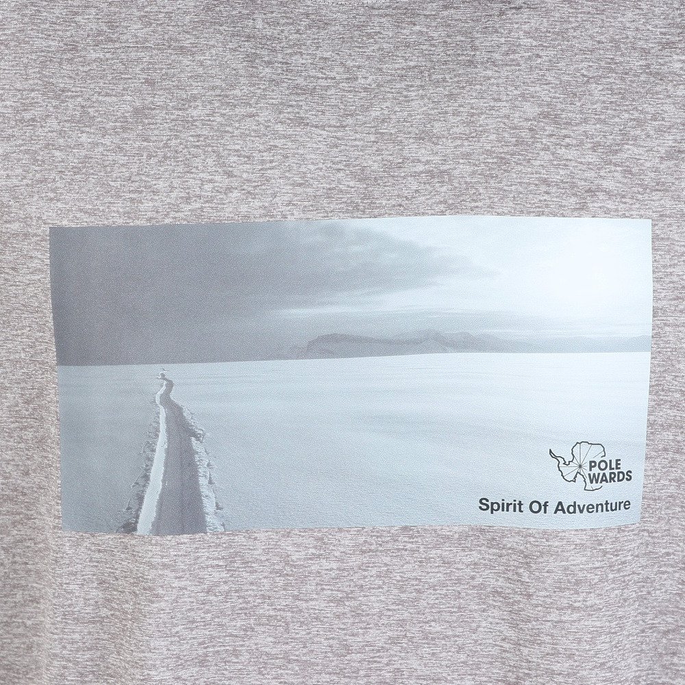 ポールワーズ（POLEWARDS）（メンズ）半袖Tシャツ The PathofLife PW2VDZ16 GRY
