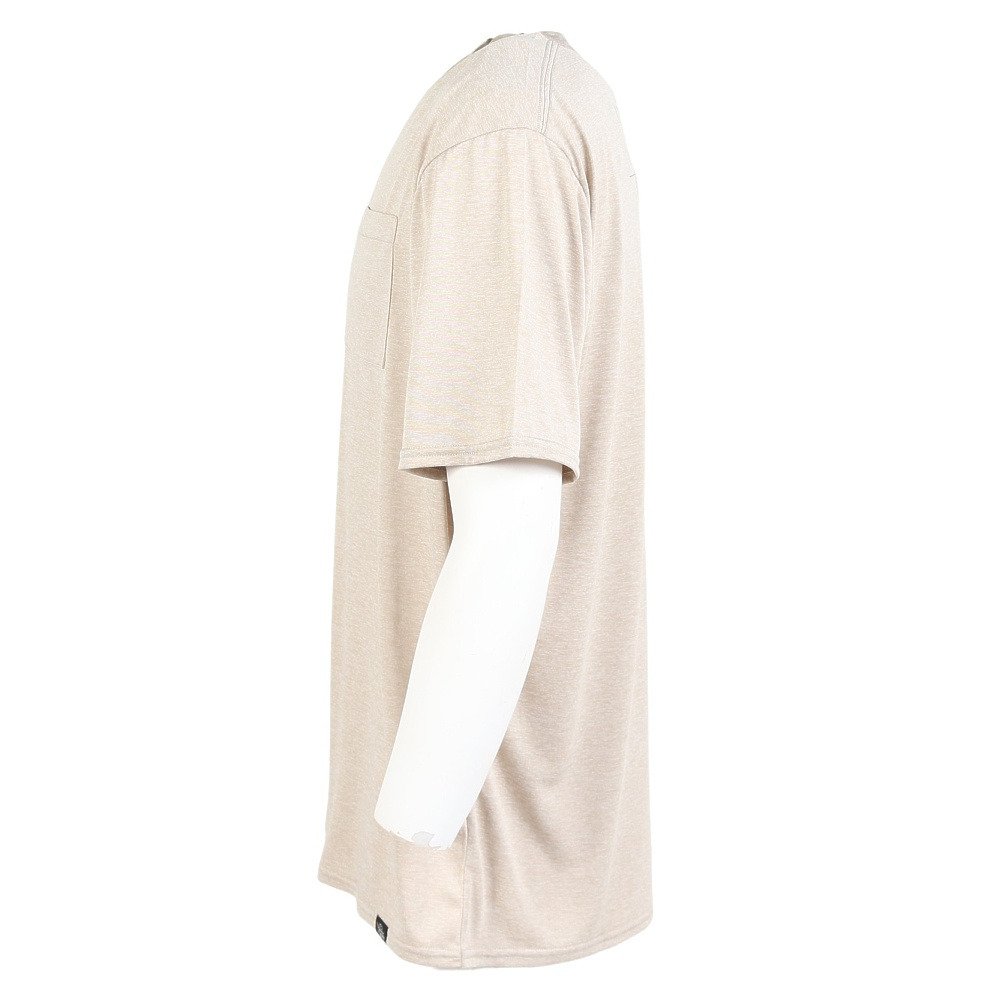 POLEWARDS（POLEWARDS）（メンズ）半袖Tシャツ Adv-Record PW2VDZ17 BEG