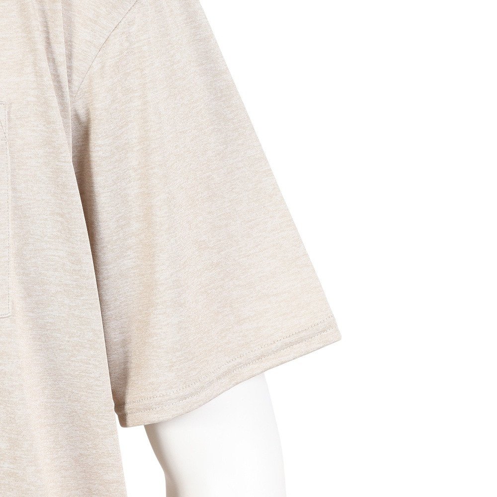 POLEWARDS（POLEWARDS）（メンズ）半袖Tシャツ Adv-Record PW2VDZ17 BEG