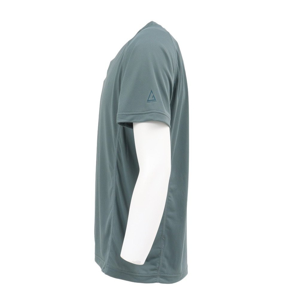 ロジャーエーガー（ROGEREGGER）（メンズ）半袖 Tシャツ AURO TECH 半袖ベースレイヤー RE26SES5610001 DBLU