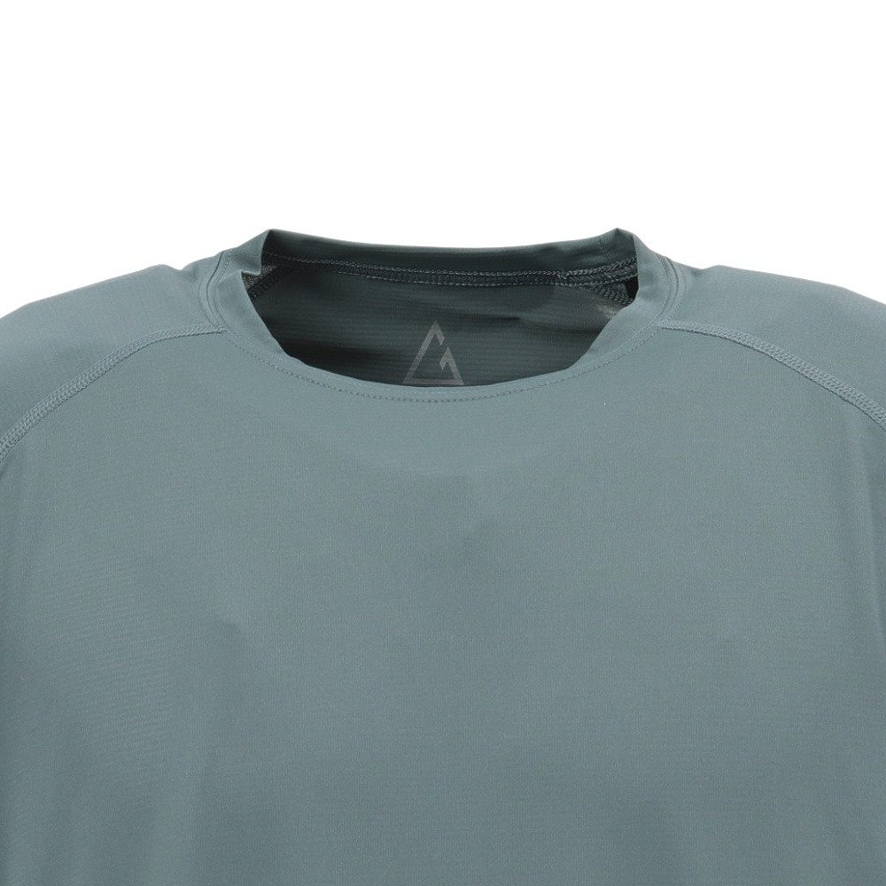 ロジャーエーガー（ROGEREGGER）（メンズ）半袖 Tシャツ AURO TECH 半袖ベースレイヤー RE26SES5610001 DBLU