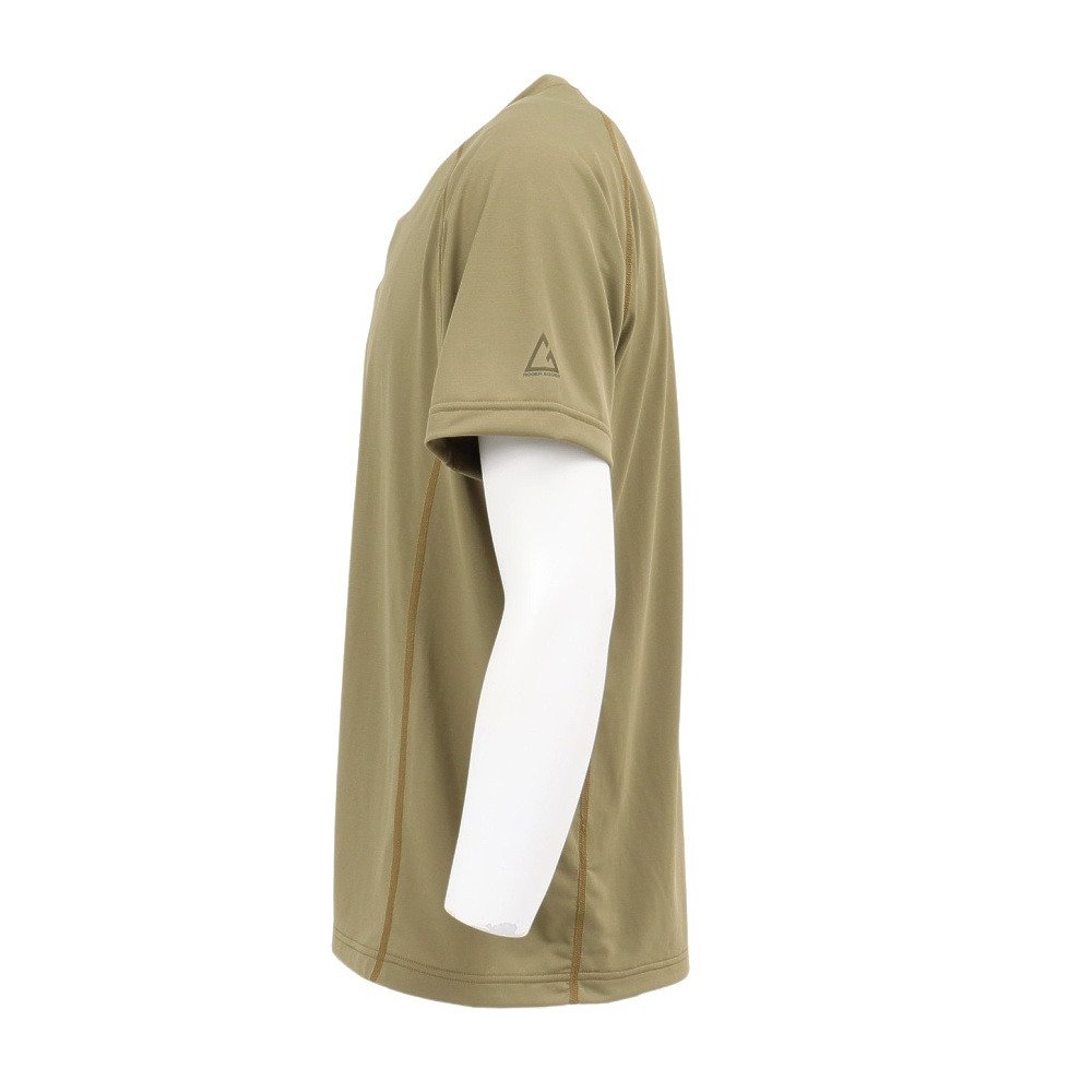ロジャーエーガー（ROGEREGGER）（メンズ）半袖 Tシャツ AURO TECH 半袖ベースレイヤー RE26SES5610001 KHK