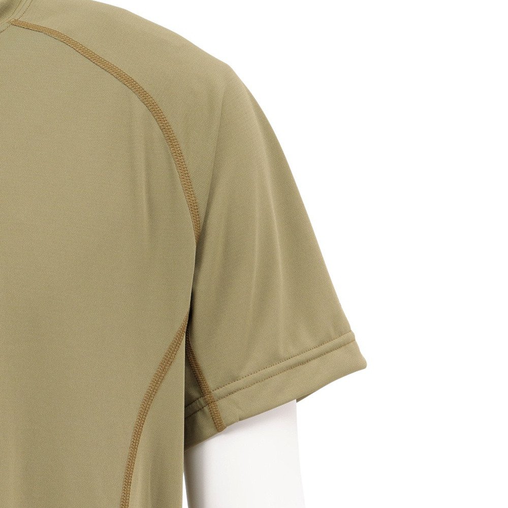 ロジャーエーガー（ROGEREGGER）（メンズ）半袖 Tシャツ AURO TECH 半袖ベースレイヤー RE26SES5610001 KHK