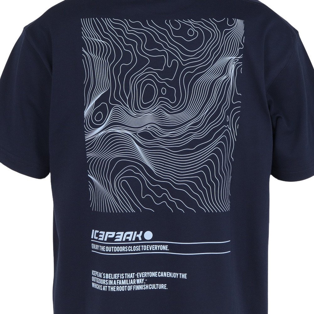 アイスピーク（icepeak）（メンズ）半袖Tシャツ OBERKOCHEN 57691 665 395