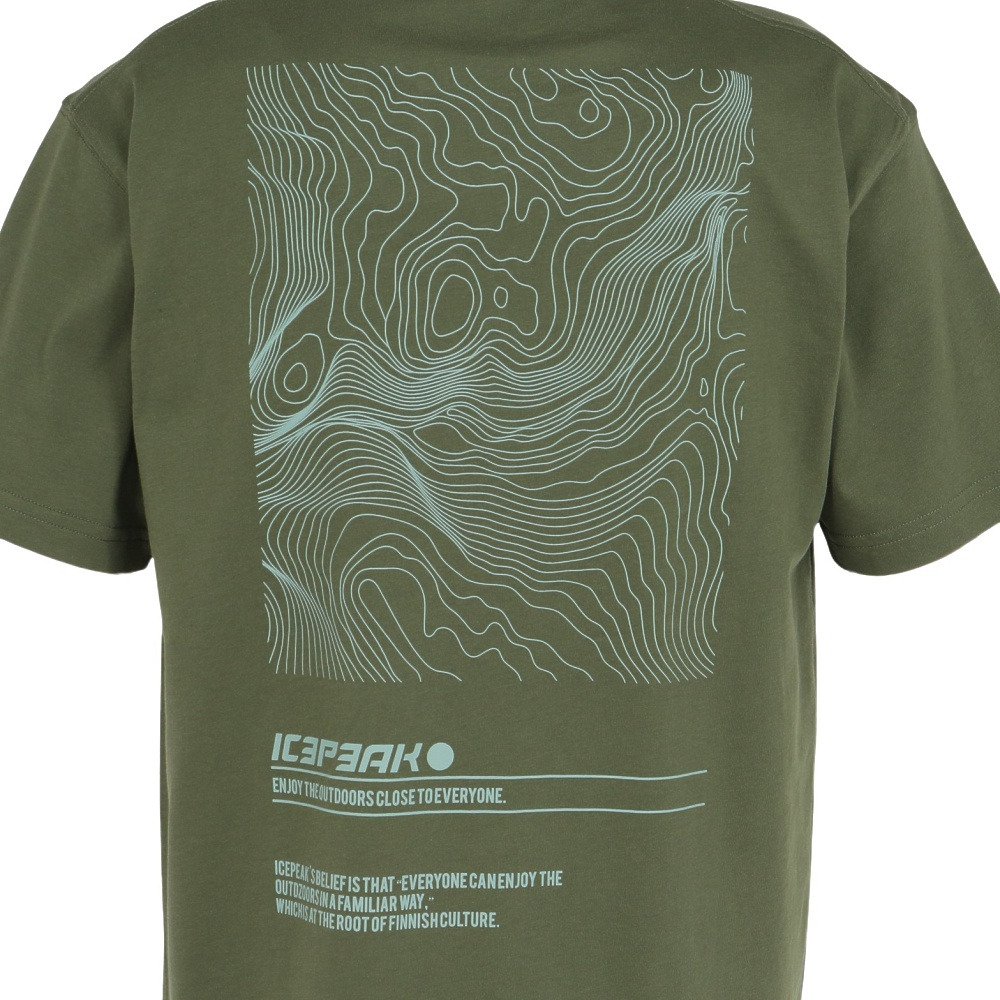 アイスピーク（icepeak）（メンズ）半袖Tシャツ OBERKOCHEN 57691 665 569