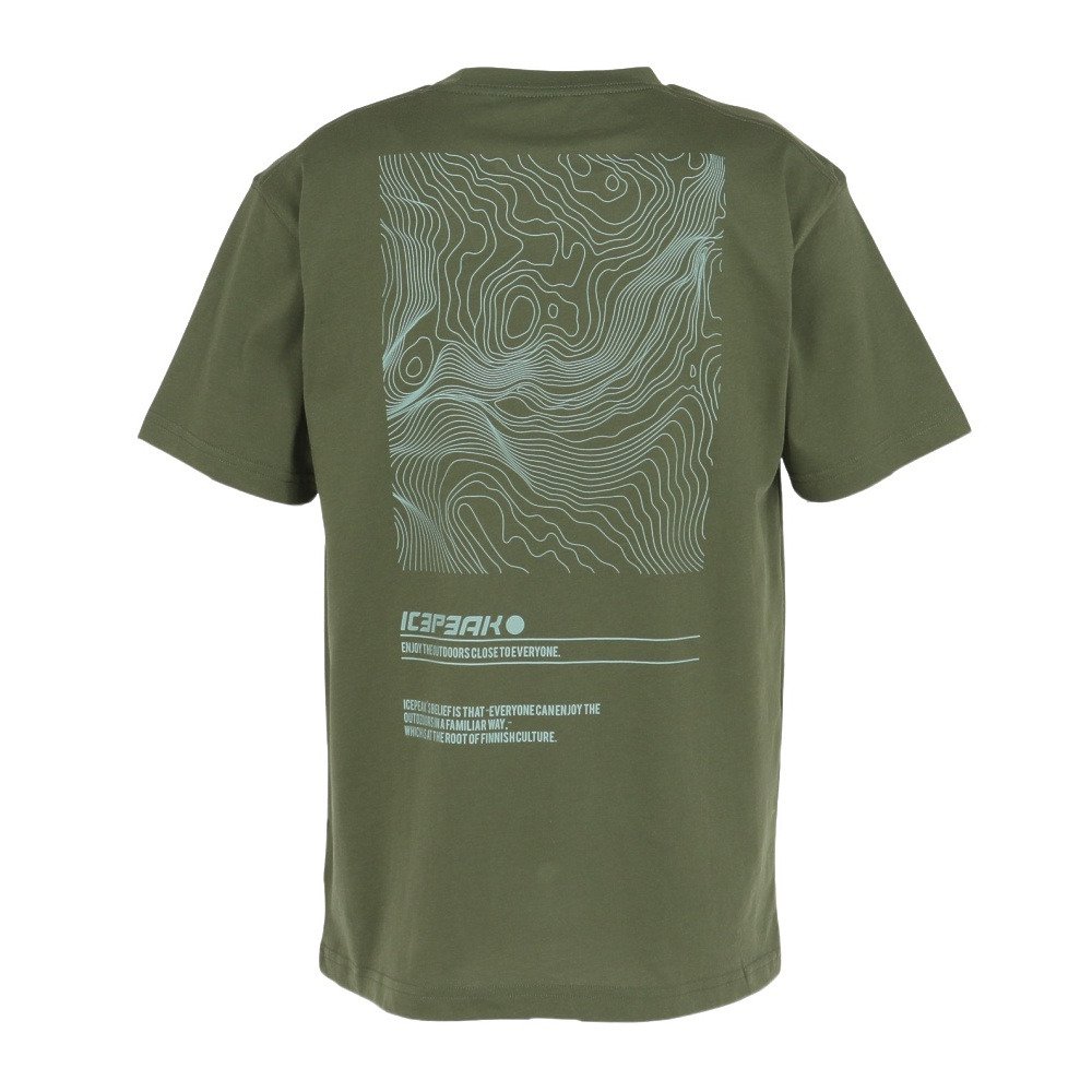 アイスピーク（icepeak）（メンズ）半袖Tシャツ OBERKOCHEN 57691 665 569