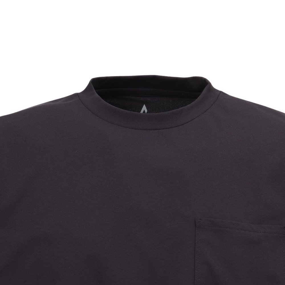 ロジャーエーガー（ROGEREGGER）（メンズ）半袖Tシャツ ドライストレッチポケット RE26SCD5610021 CGRY