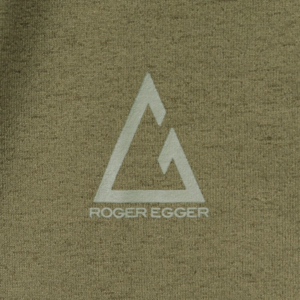 ロジャーエーガー（ROGEREGGER）（メンズ）半袖Tシャツ ドライストレッチ ポケットTシャツ RE26SCD5610021 KHK