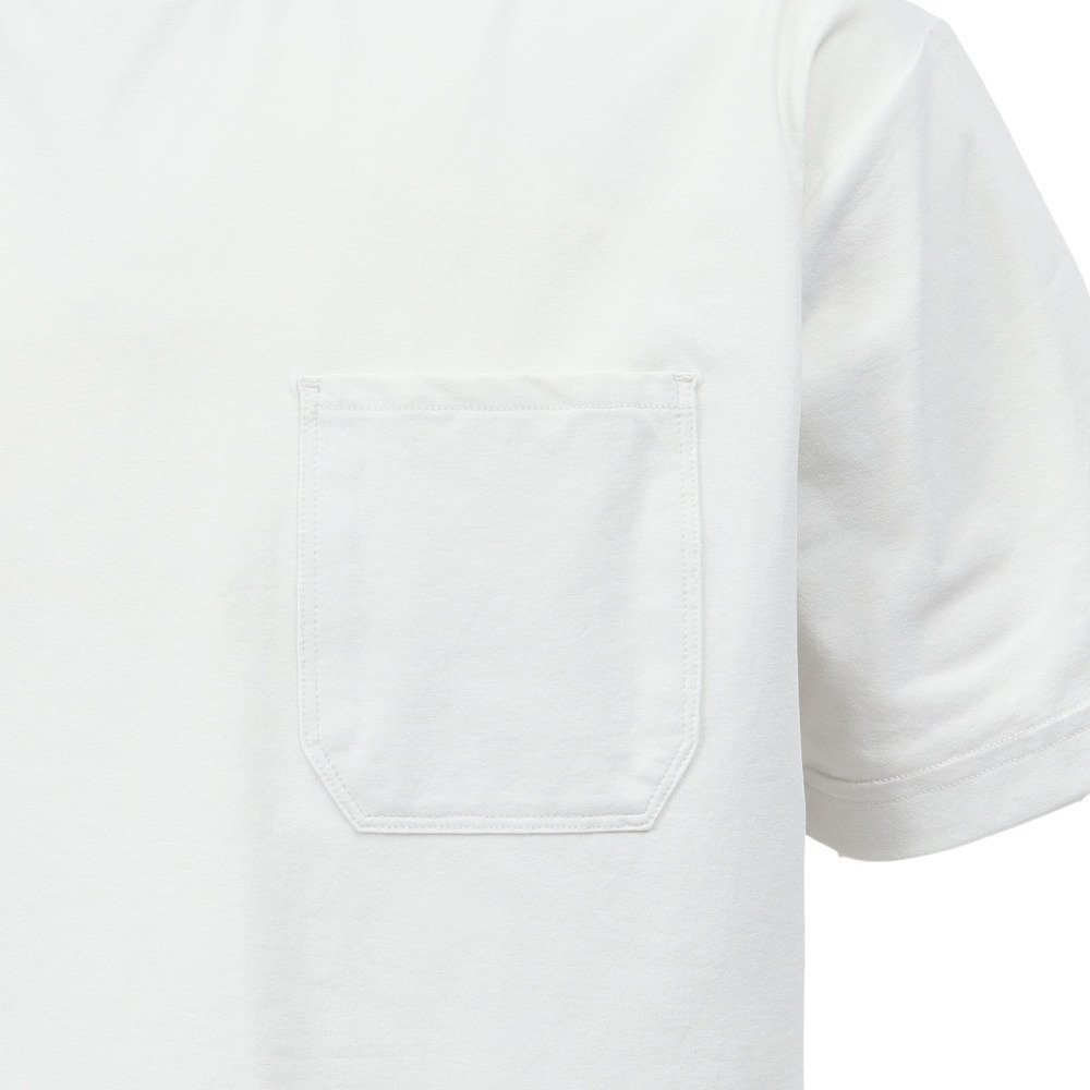 ロジャーエーガー（ROGEREGGER）（メンズ）半袖Tシャツ ドライストレッチポケット RE26SCD5610021 OWHT