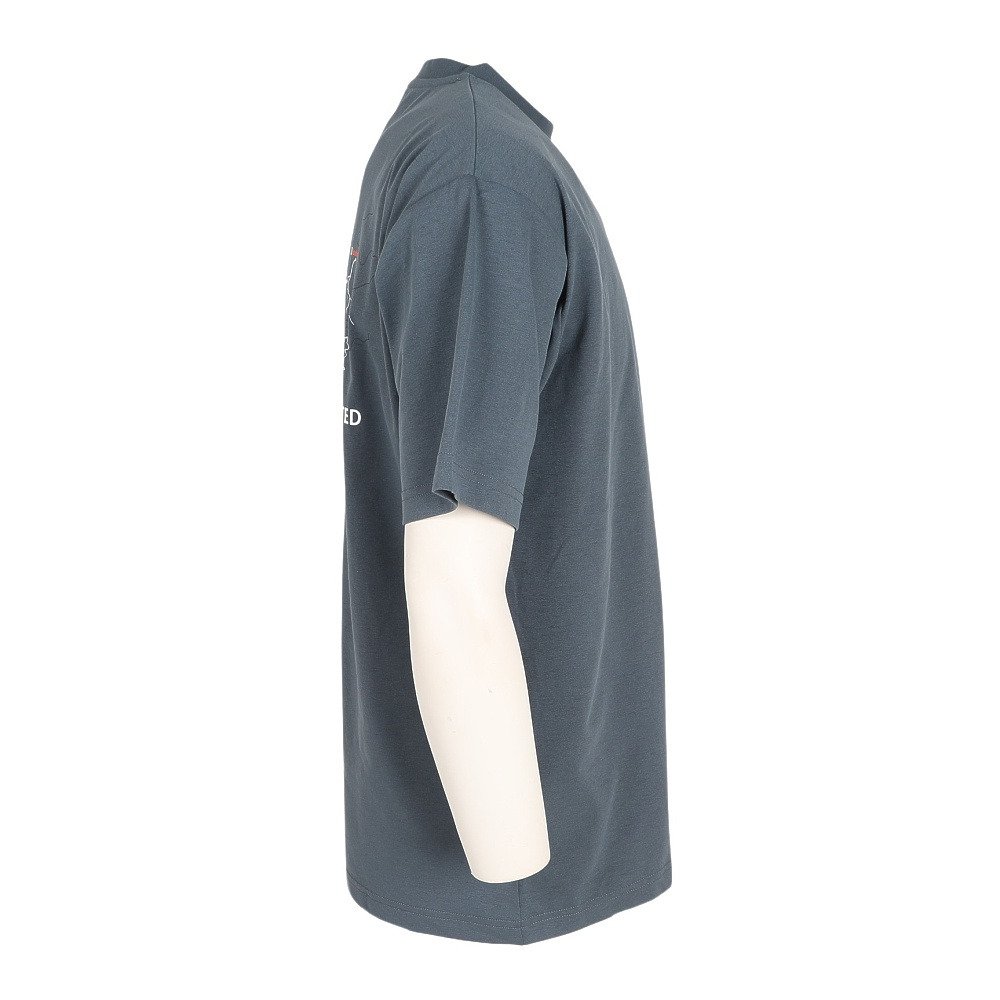 ロジャーエーガー（ROGEREGGER）（メンズ）半袖Tシャツ ドライストレッチ FUJI Tシャツ RE26SCD5610022 DBLU