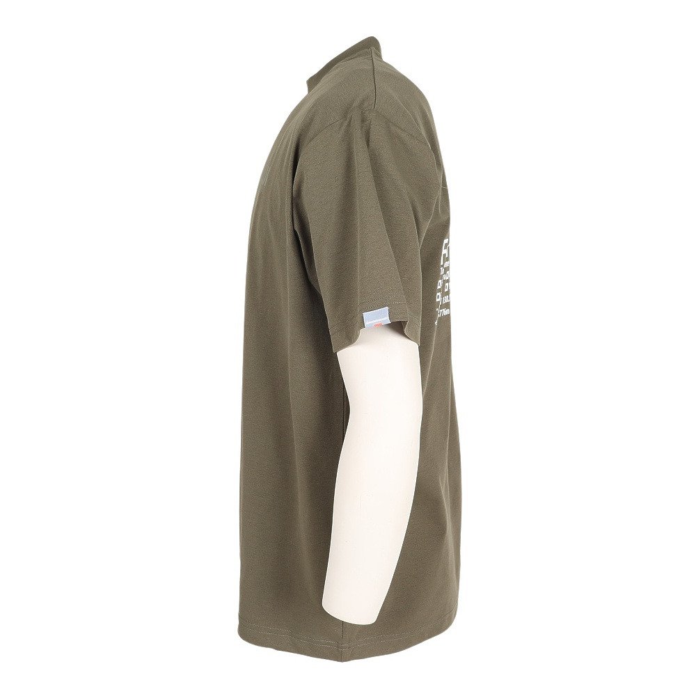 ロジャーエーガー（ROGEREGGER）（メンズ）半袖Tシャツ ドライストレッチ FUJI Tシャツ RE26SCD5610022 KHK